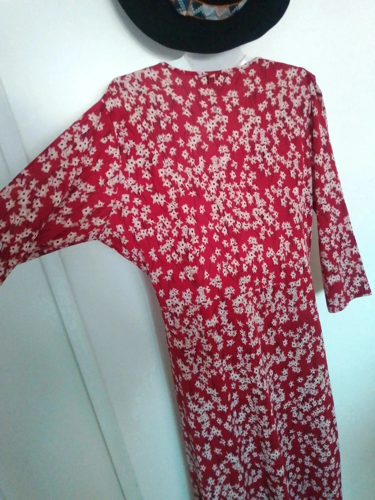 Vestido longo Kiabi (borgonha), XL / 42 / 14 – photo 5